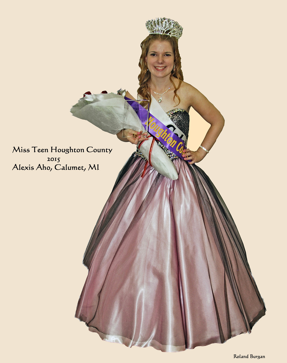 The Miss Teen Houghton County Queen Pageant was as usual held on opening evening, in the Main Indoor Arena. Chosen by a panel of three judges, was Alexis Aho, 16, of Calumet, a High School junior. Her parents are Stephanie and Tim Booth, of Calumet.